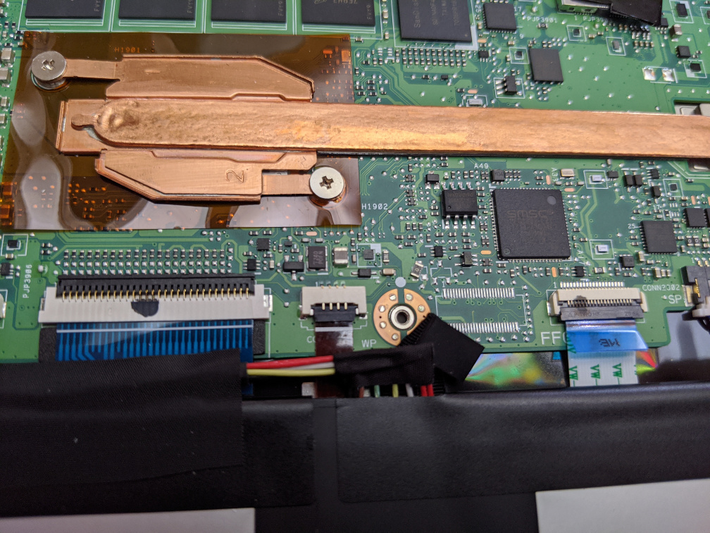 Location of ASUS C302C write protect screw